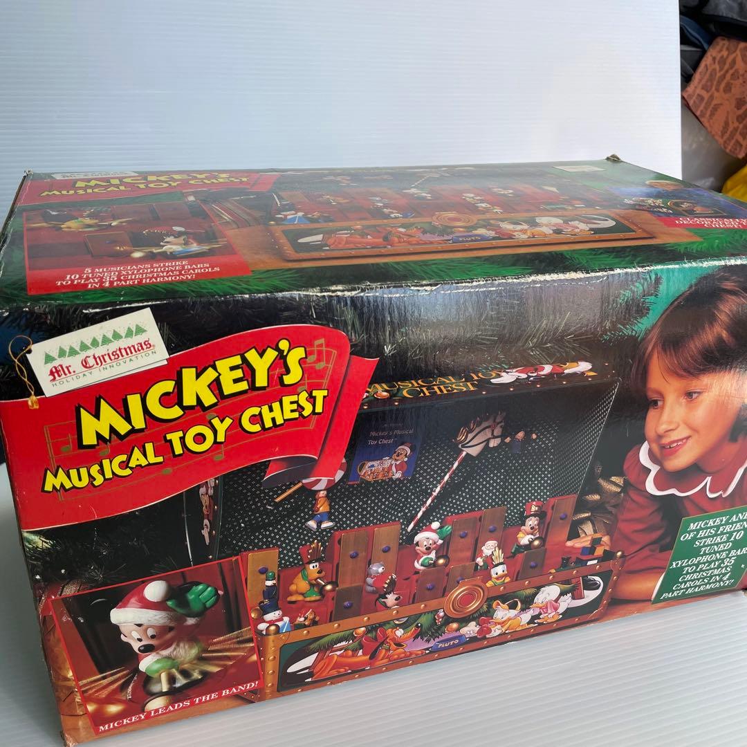 ディズニー ミッキーズ ミュージカル トイチェスト クリスマス オルゴール