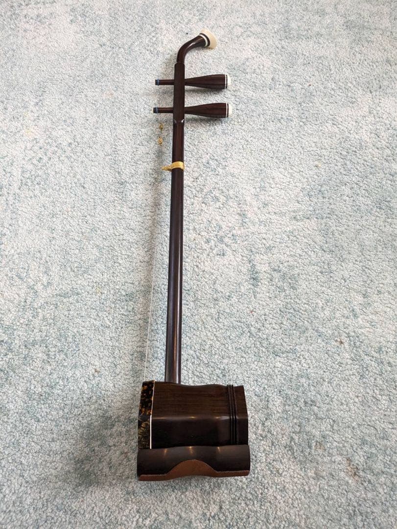 中古二胡　高級明晴老紅木　最上級大鱗10マス　蘇州科韻楽器