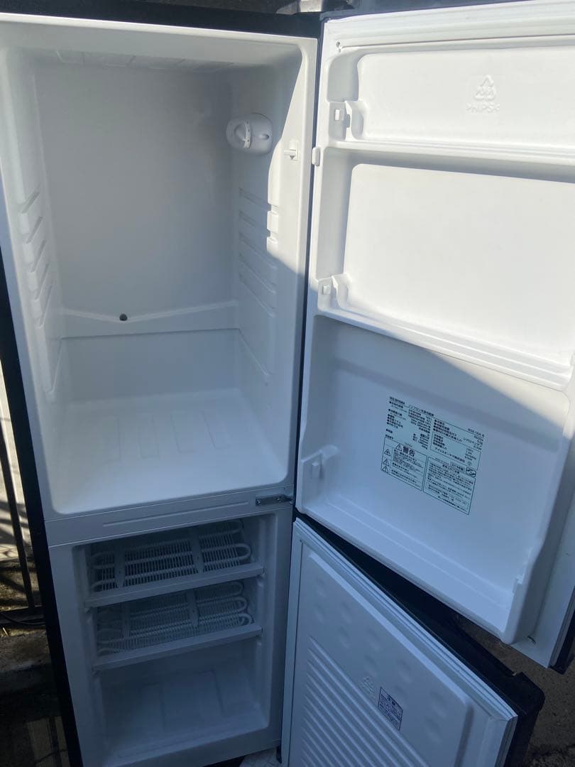 I758 IRISOHYAMA 2019年製 162L 冷蔵庫 ブラック