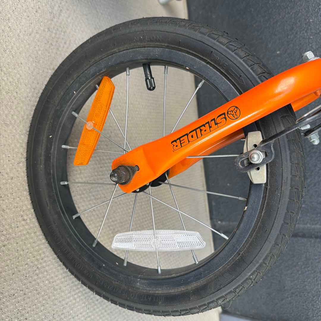 良品] ストライダー14x | STRIDER 14x オレンジ色 スタンド付 - メルカリ