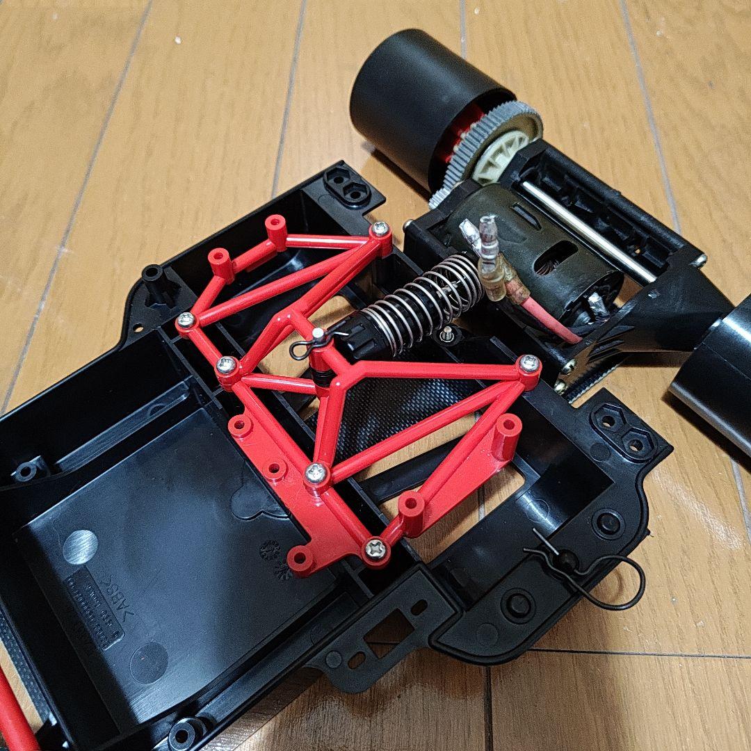 タミヤ　1/10RCカー グループCカーシャーシ　レストア済み