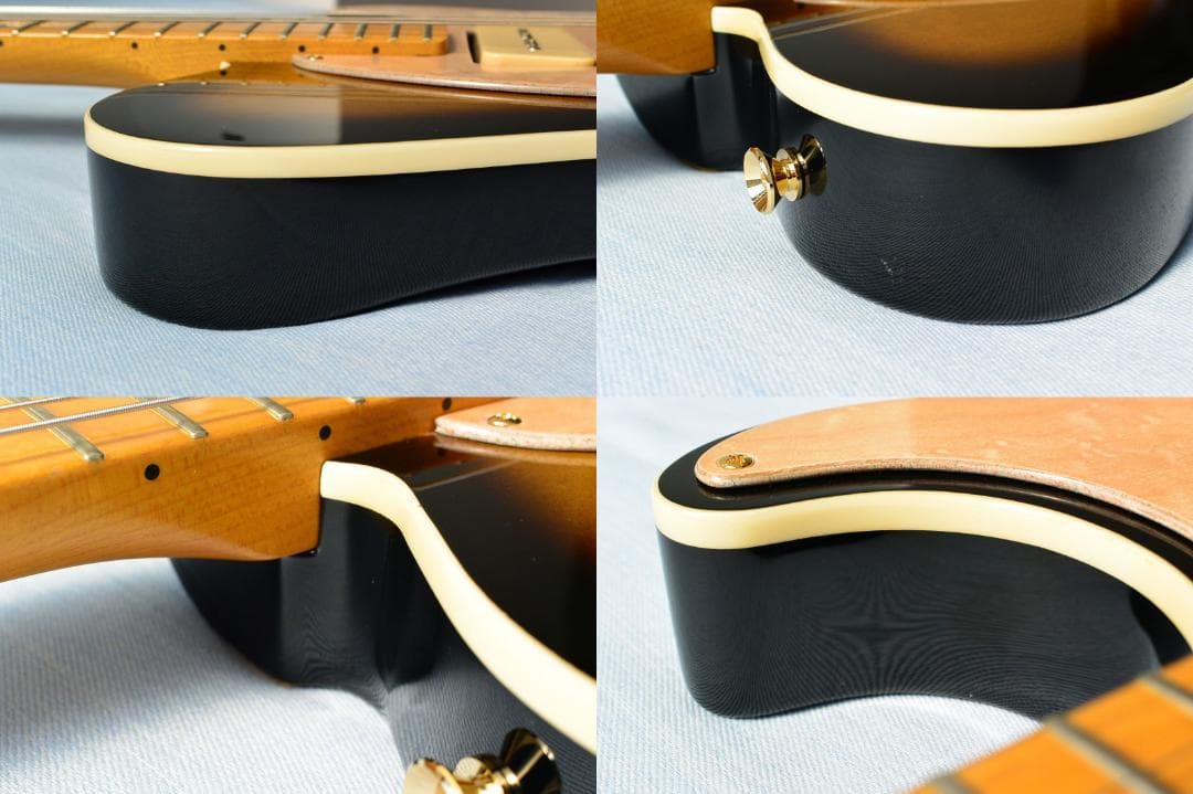 History Z2-CFS テレキャ P-90 ブラスブリッジ バーズアイPG