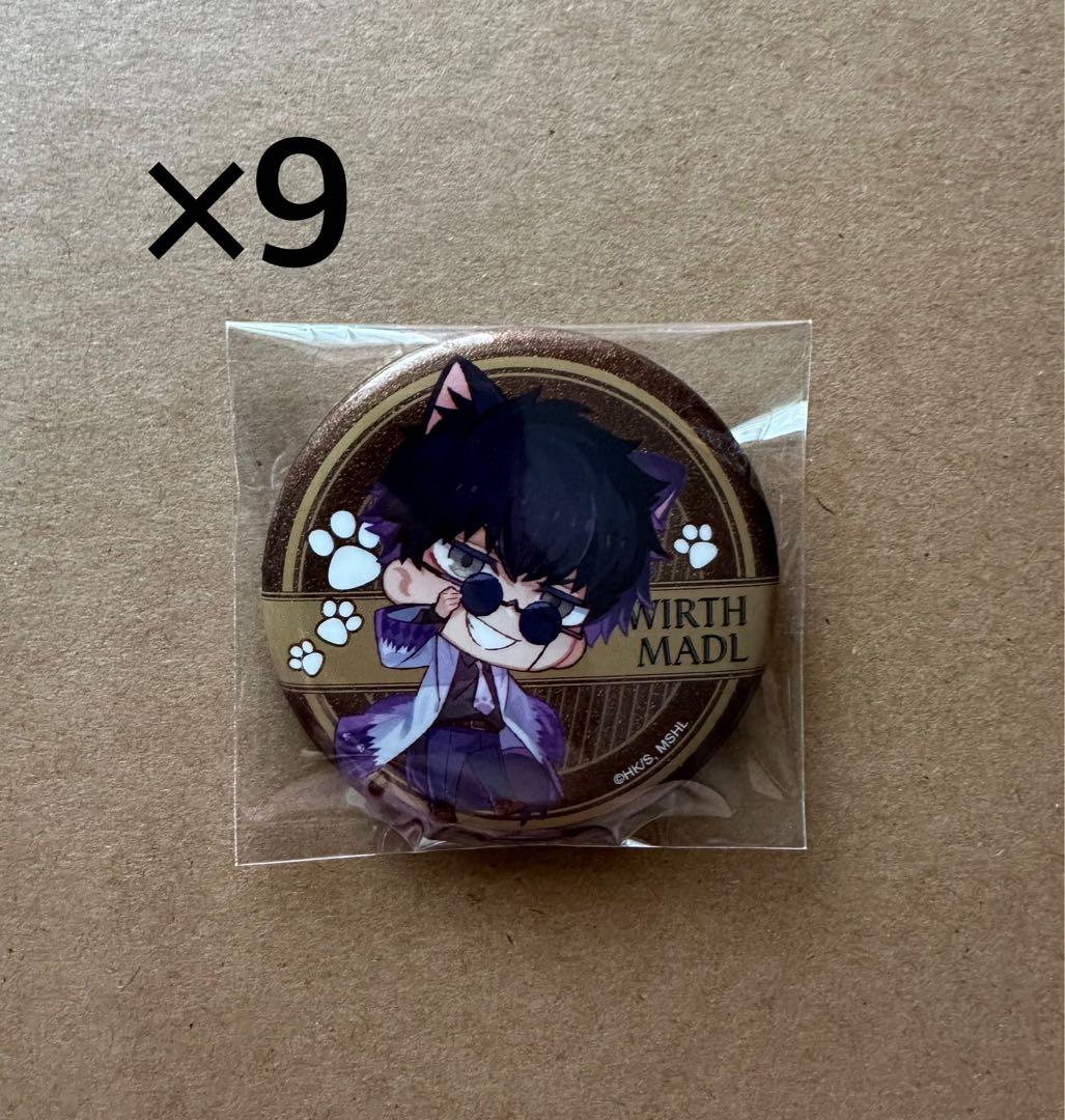 マッシュル ワース 缶バッジ マッシュル-MASHLE-_箔押し缶バッジ