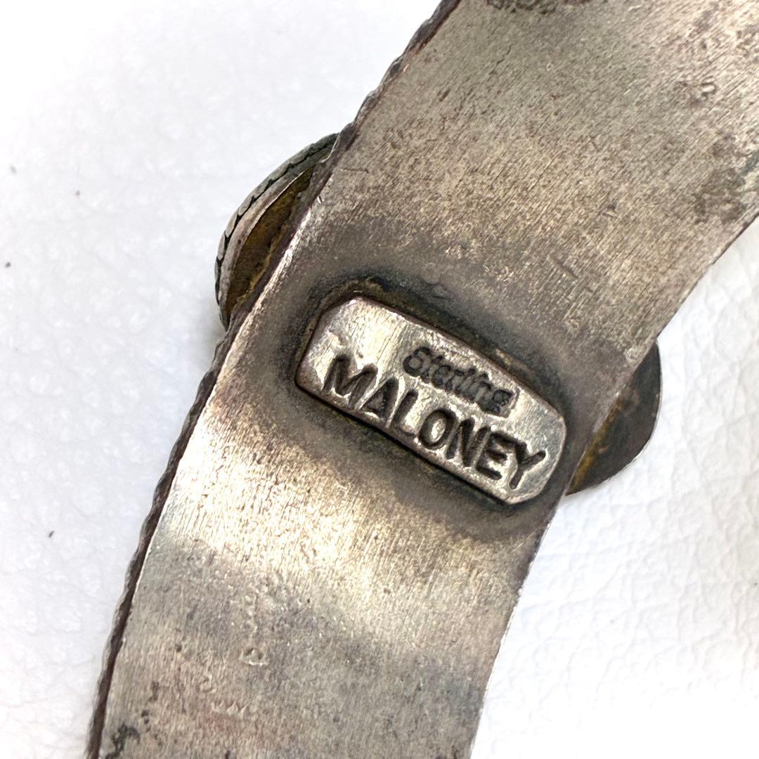 Smile　ターコイズストーン シルバーバングル　レオナルドマロニー