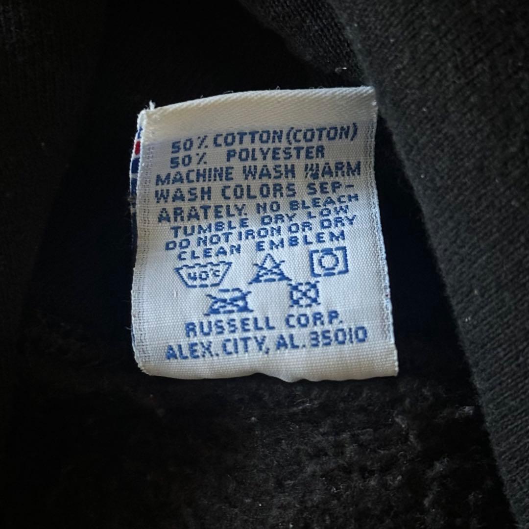 レア)90s Russell hoodie made in USA パーカー