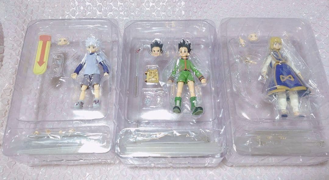 HUNTER×HUNTER figmaフィギュア ゴン キルア クラピカ
