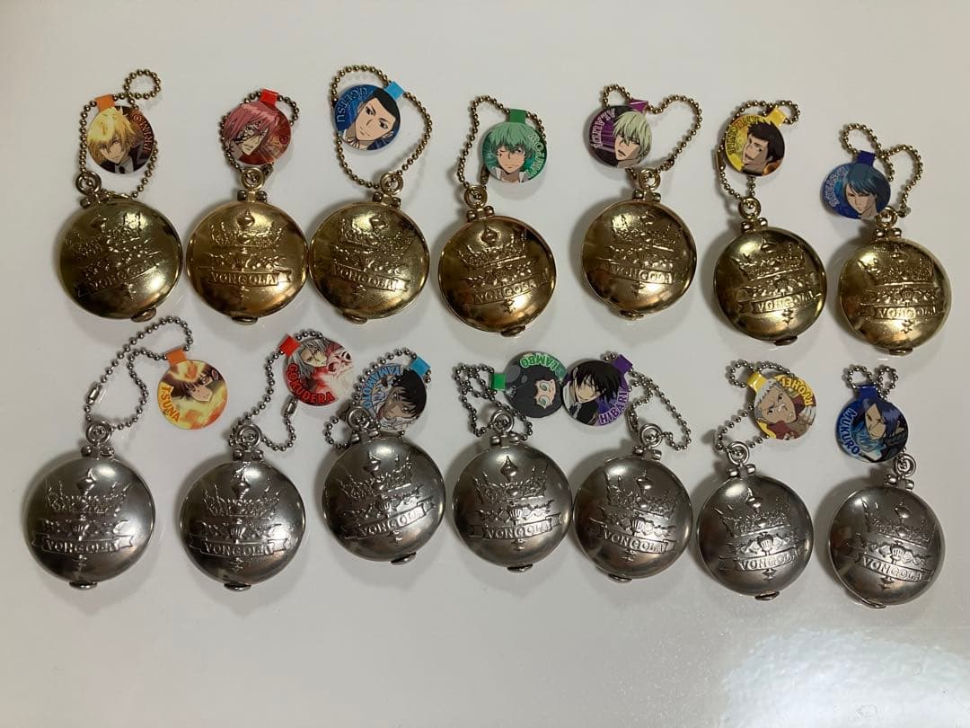 家庭教師ヒットマンREBORN! 懐中時計風 チャーム フルセット - メルカリ