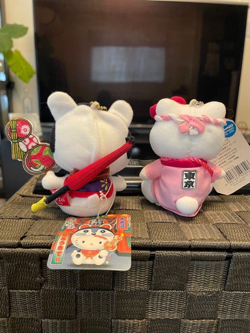 東京限定 ご当地 ハローキティ 雷門 ぬいぐるみ