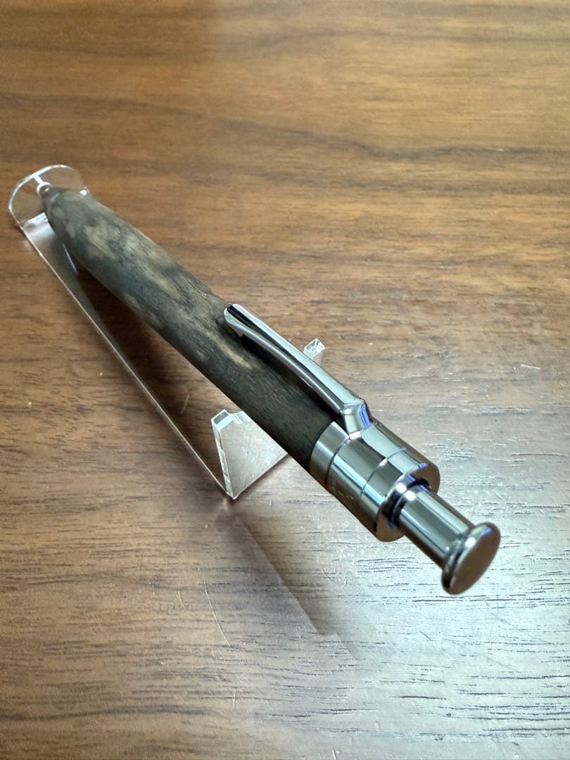 工房楔　黒柿孔雀杢　ルーチェペン
