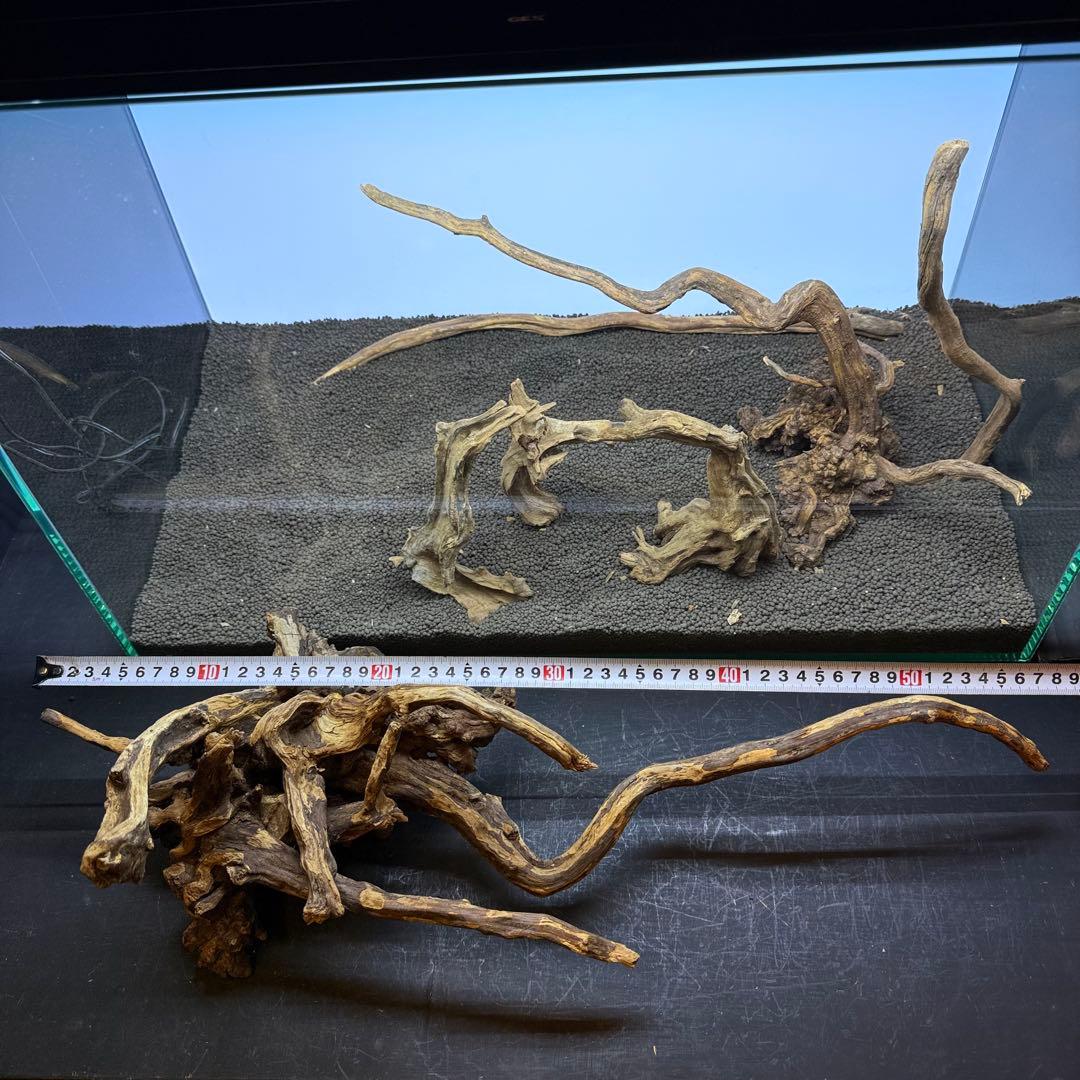 MSRW-7175スリムウッドレイアウトセット 60cm水槽用流木 アクアリウム