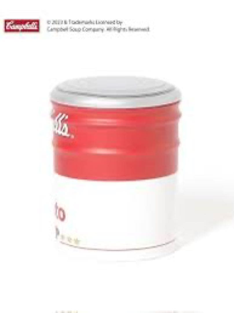 限定　キャンベル トマトスープスツール　ニコアンド　イス　小物入れ　置物