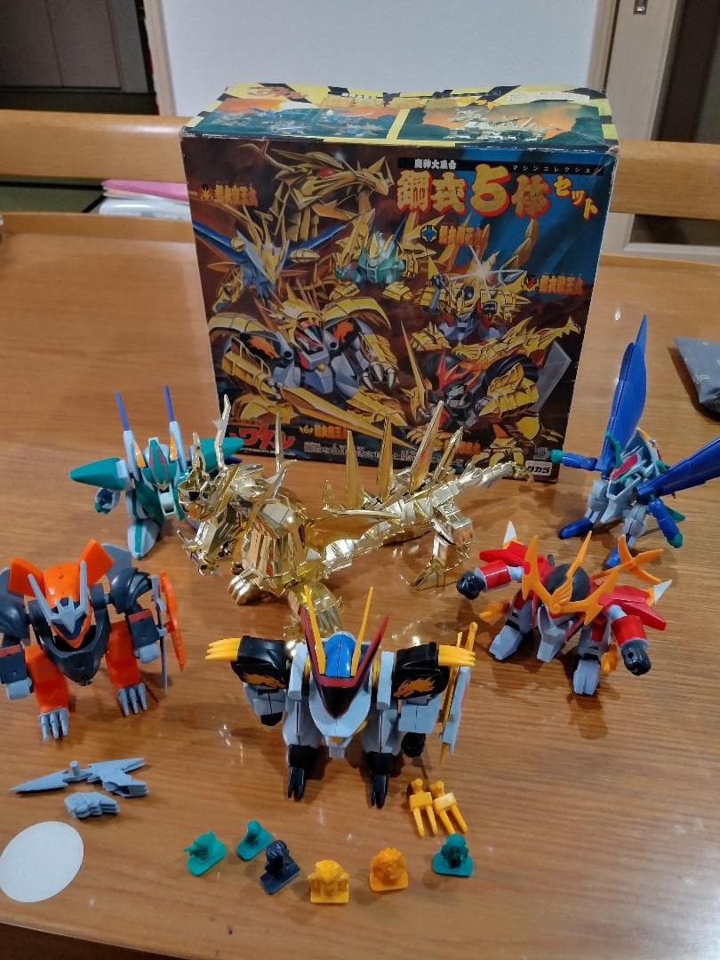 魔神英雄伝ワタル　鋼衣5体セット