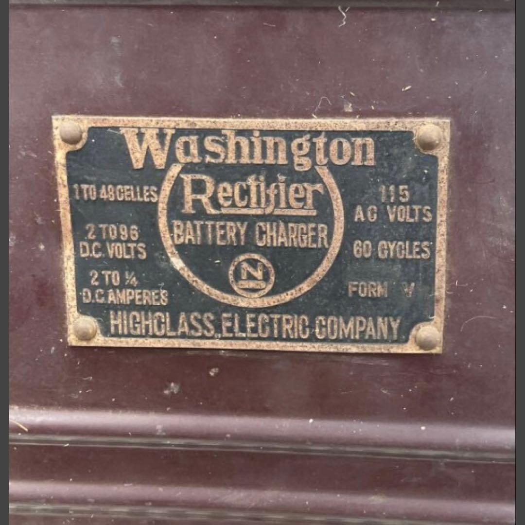 Washington Rectifier バッテリーでしょうか よくわかりません