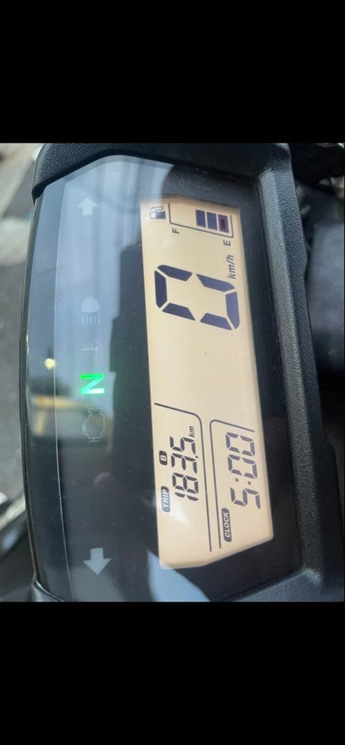 デジタル メーター スピード・燃料計付き CRF250 MD38 6254km