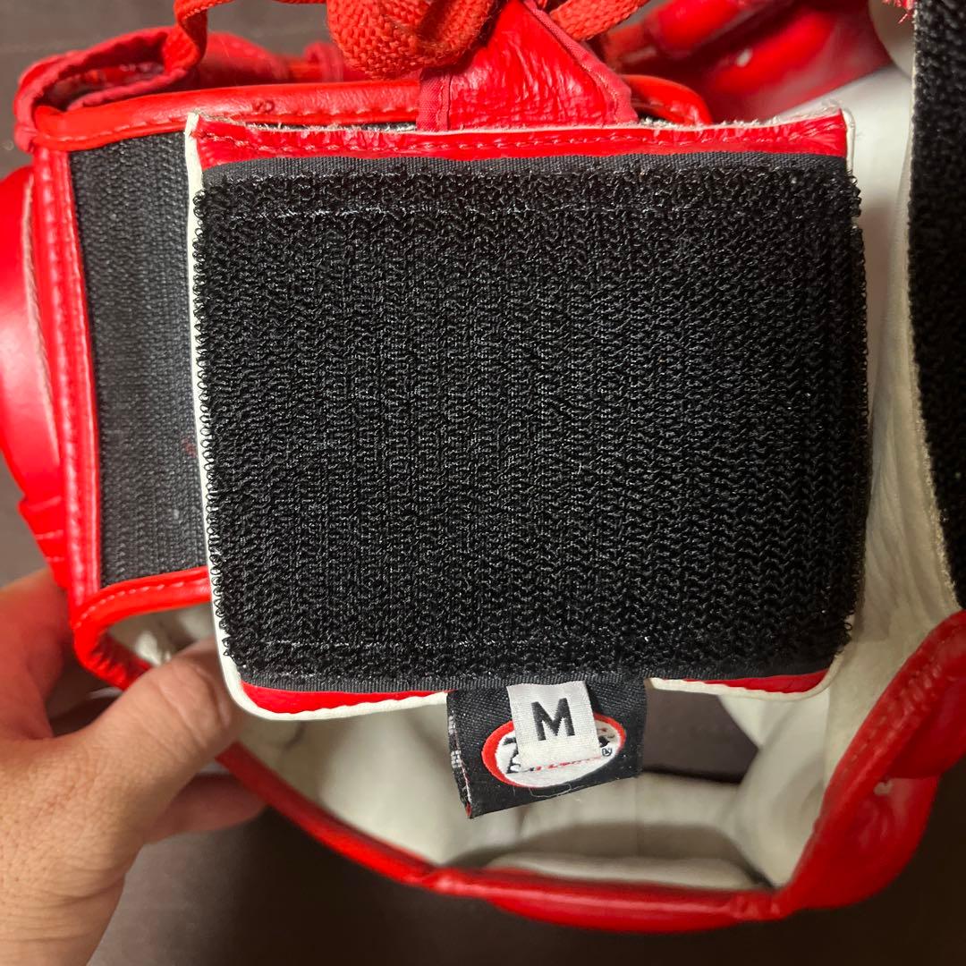 TWINS SPECIAL ヘッドギア 赤 Mサイズ