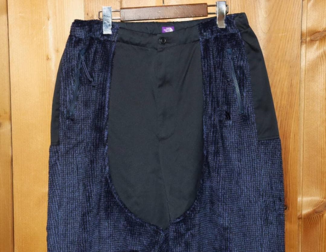 新品 ノースフェイス パープルレーベル フリース フィールドパンツ (M) Ⓗ