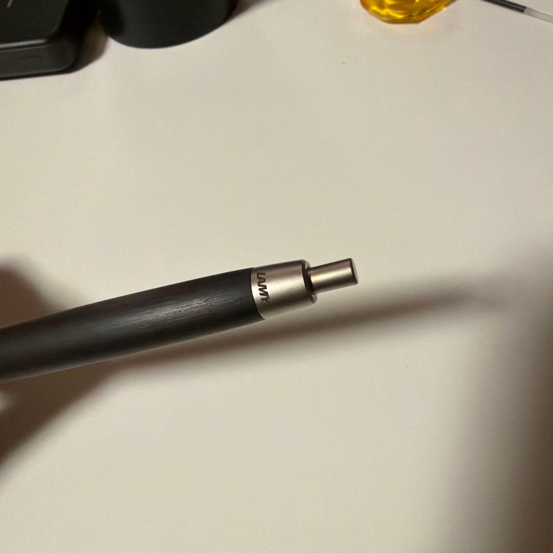 LAMY2000 ブラックウッド単色ボールペン ジェットストリーム0.5mm内蔵