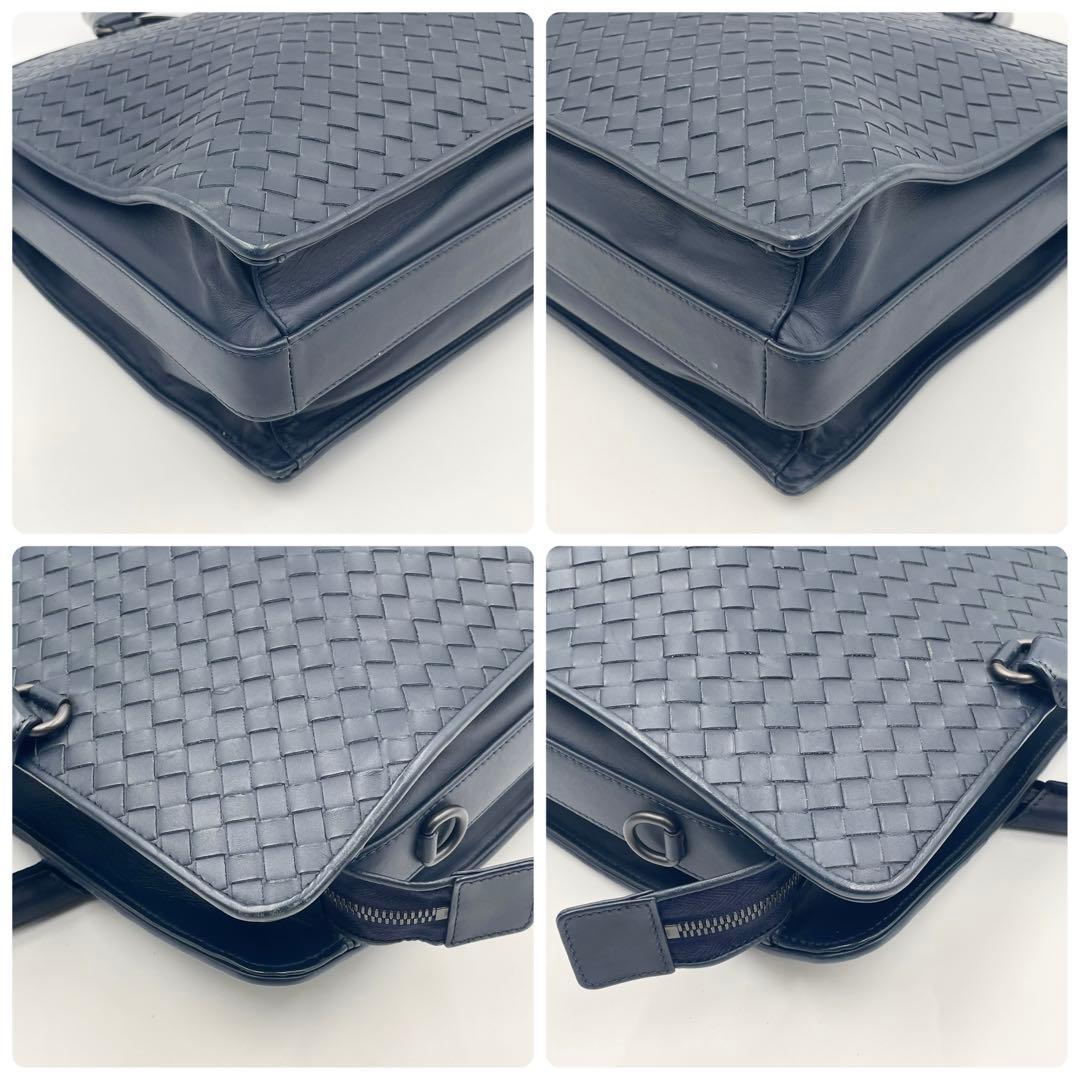 【極美品】ボッテガ イントレチャート 2way ブリーフケース ビジネスA4可