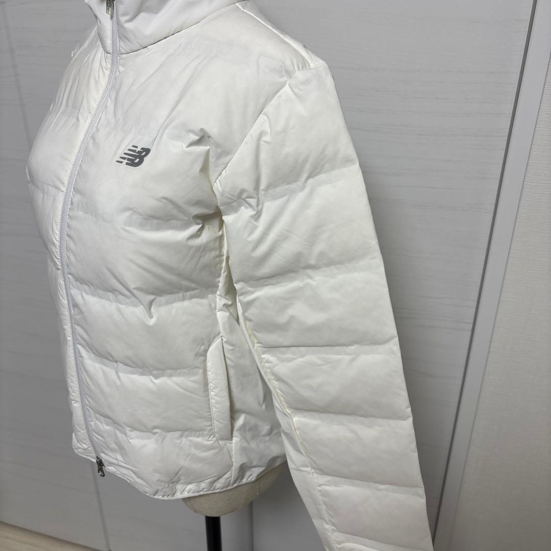 新品　ニューバランスゴルフ　ダウン入りジャケット　アイボリーホワイト　アウター