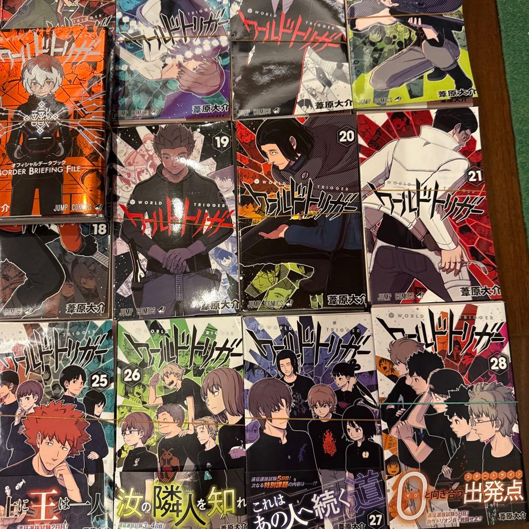 自炊、裁断済】 ワールドトリガー 全29巻セット - メルカリ