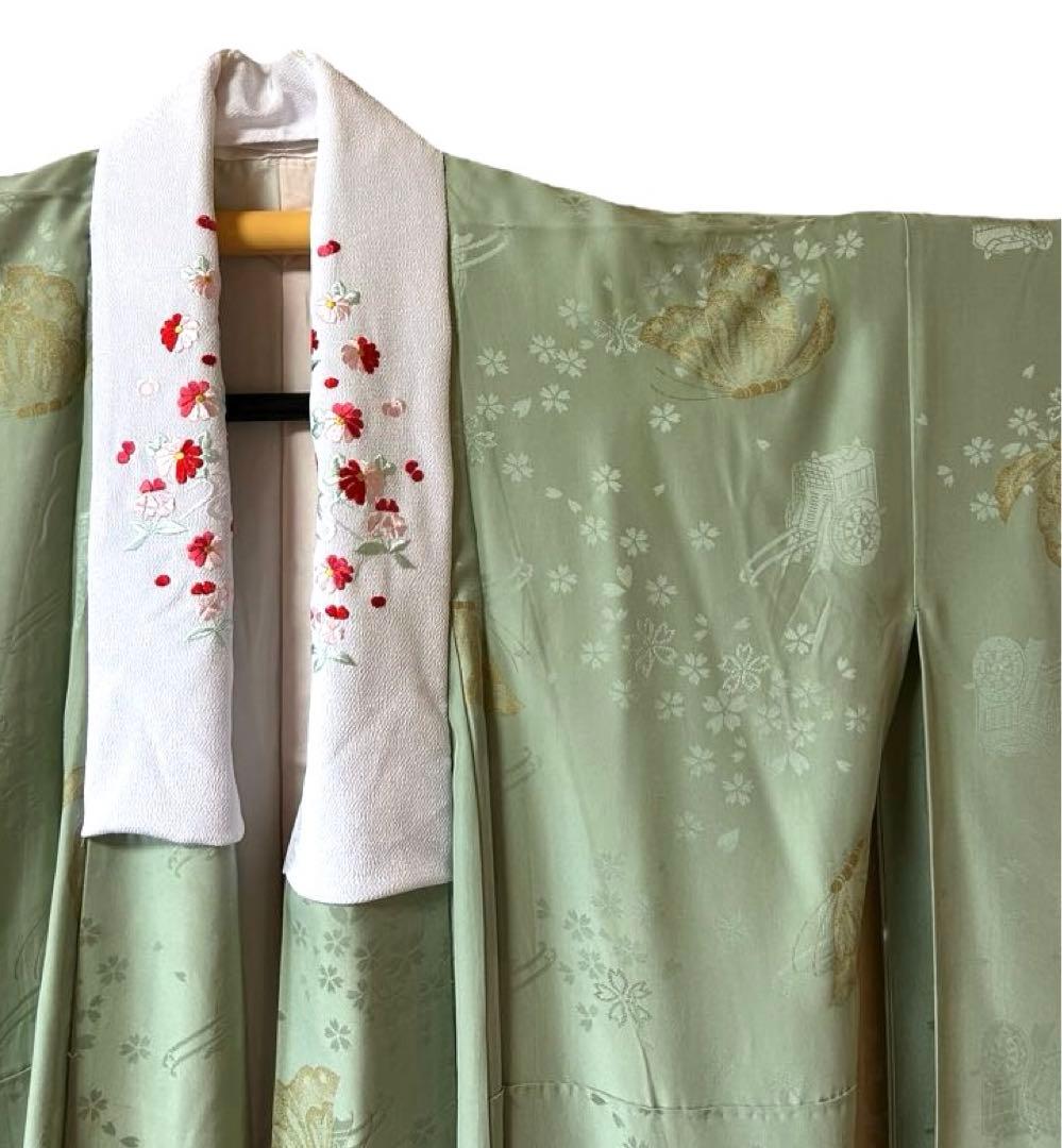 振袖&長襦袢セット 山吹がかった黄色 - DANSE-BORDEAUX.COM