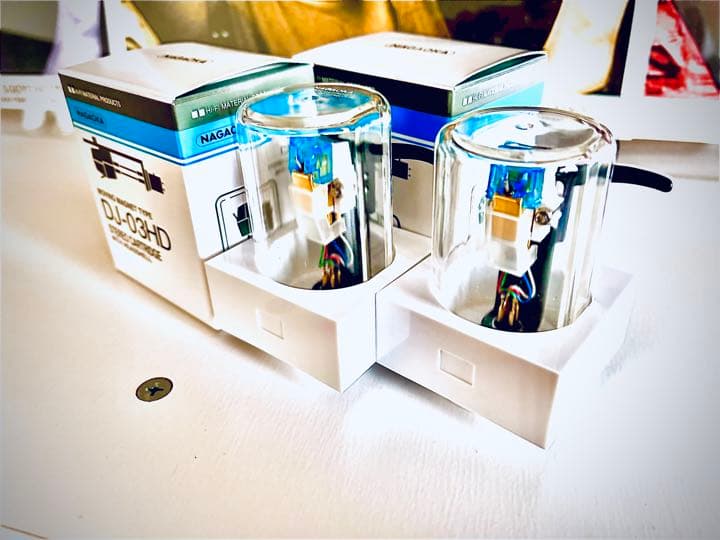 NAGAOKA DJ-03HD レコード針 2個セットリード線なし NAGAOKAのDJ用