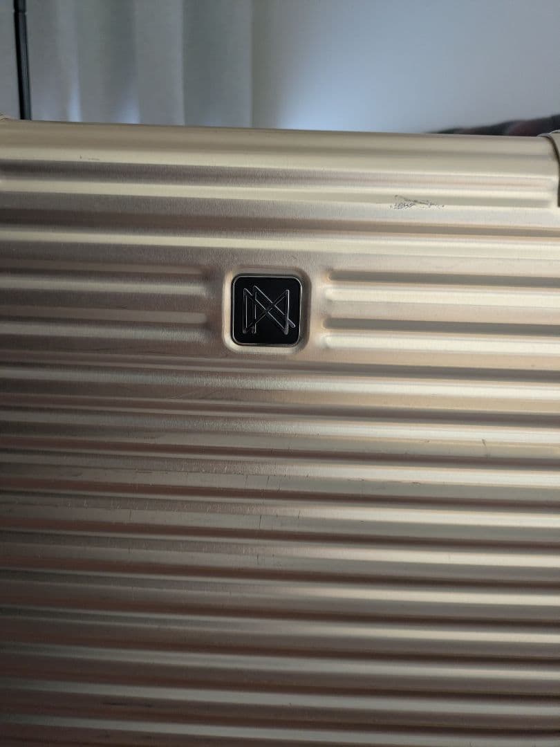 ☆値下げ☆LANZZOランツォアルミ34L スーツケースゴールド