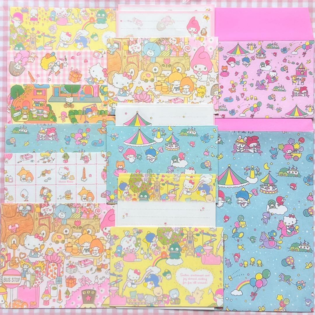 サンリオ レトロ おすそ分けファイルDXセット♪ プレゼント 文房具