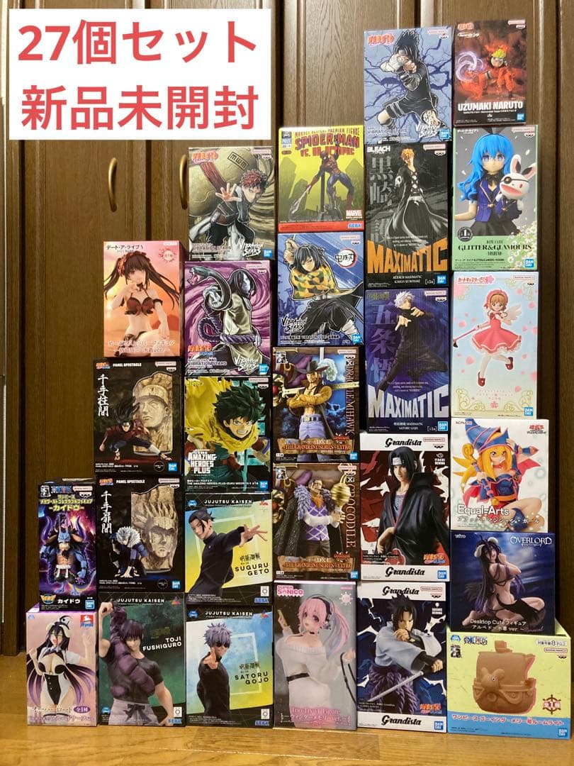 最新 プライズフィギュア 27個 まとめ売り【呪術廻戦、ナルト
