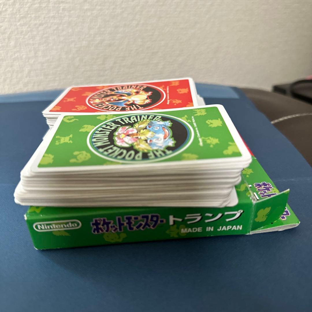 ポケットモンスター トランプ 赤 緑 Nintendo 初期