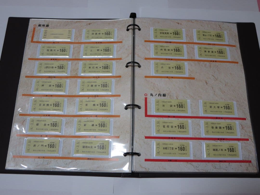 さようなら帝都高速度交通営団 記念乗車券