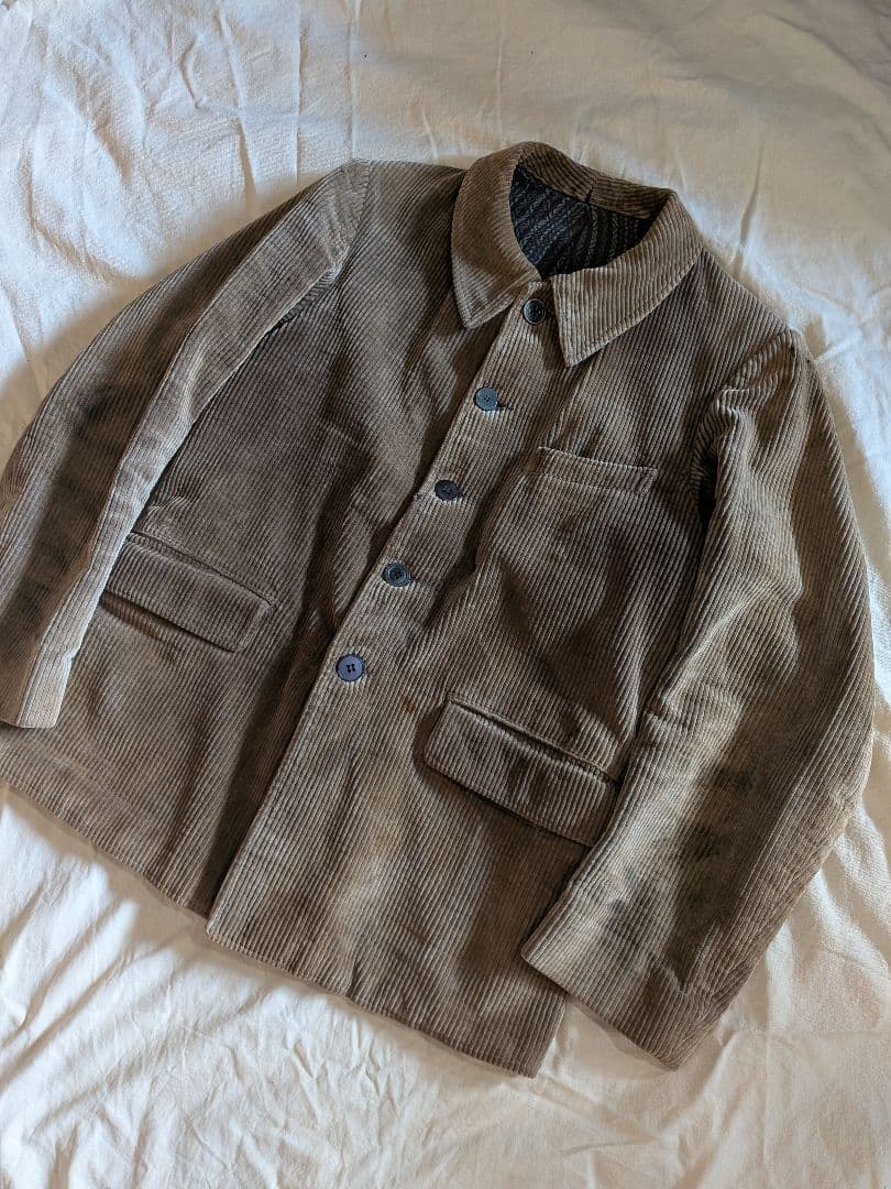 30s40s LE MONT ST MICHEL コーデュロイ ファーマーズ