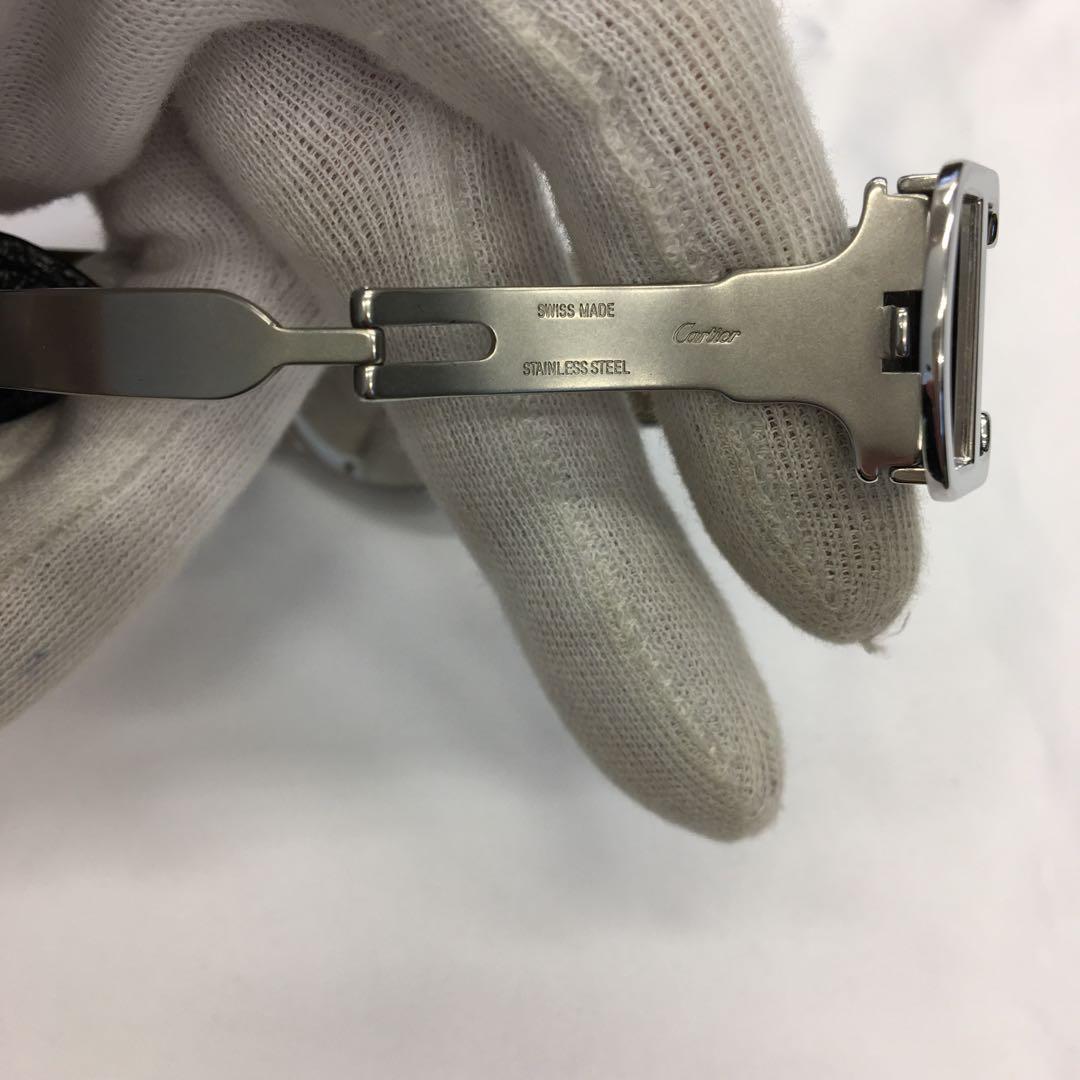 カルティエ CARTIER ロンドソロ ダイヤ クォーツ メンズ 稼働品