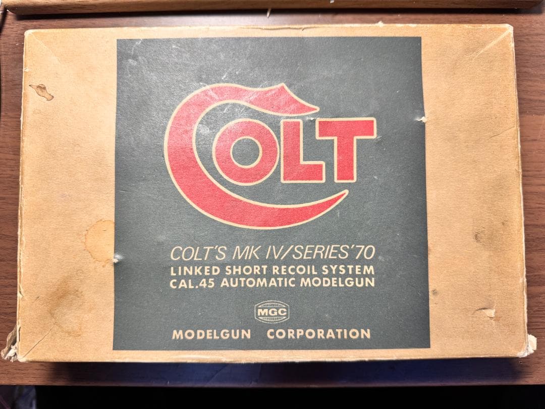 MGC　コルト ガバメント Mk.4 シリーズ70　シルバーモデル