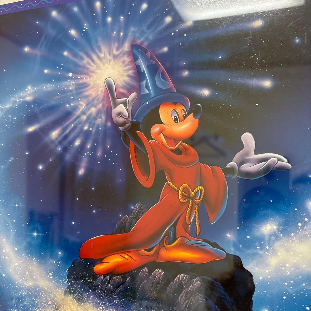 亜*ん様 ラッセン ディズニー コラボ 魔法使いの弟子 ミッキー 額入り