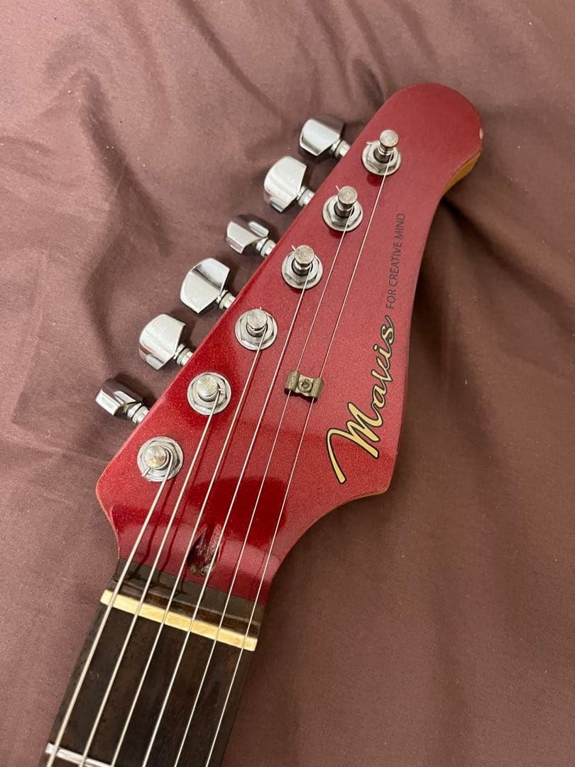調整済】mavis メイビス 石橋楽器 ストラト エレキギター