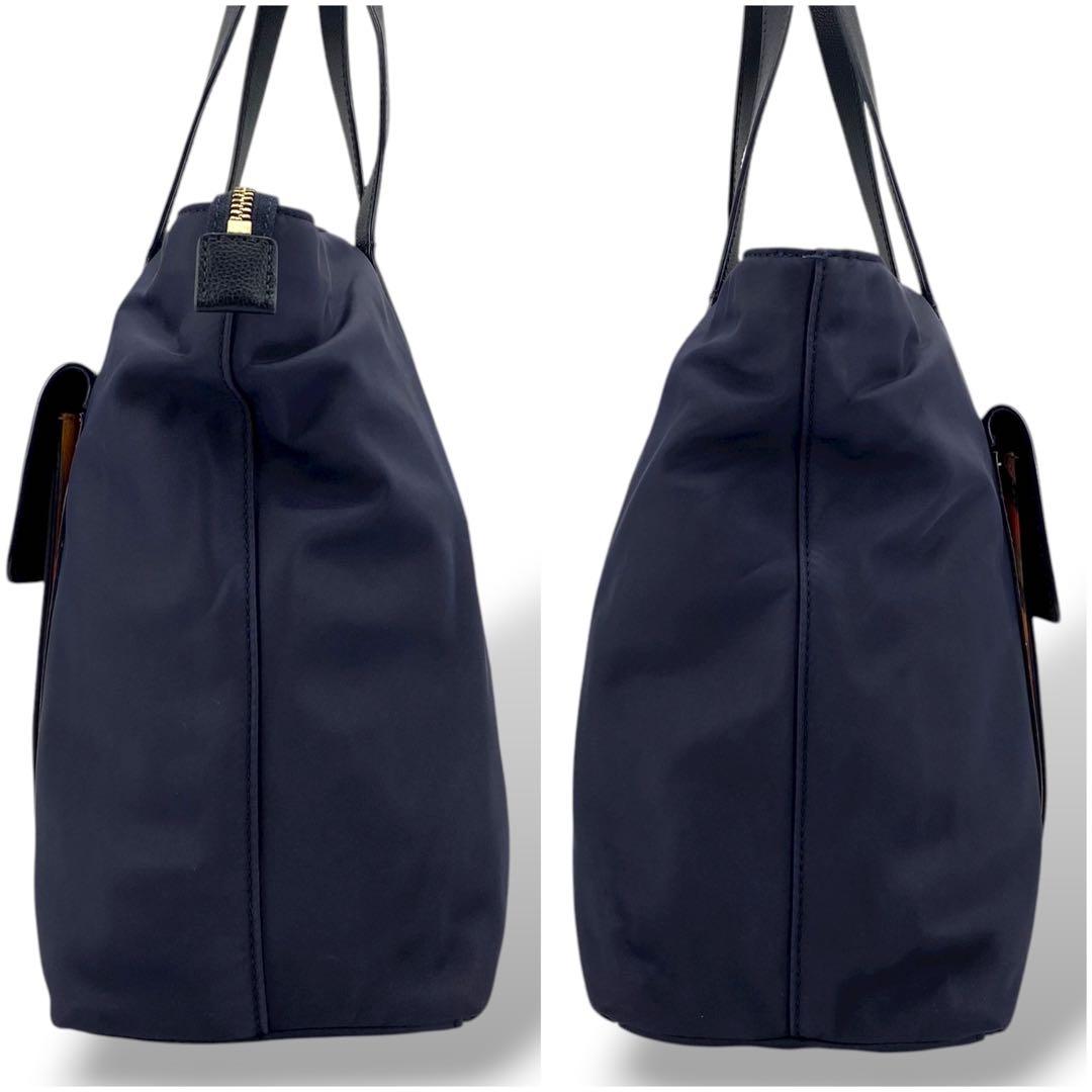 【美品】ポールスミス トートバッグ ビジネスバッグ マルチストライプ A4収納