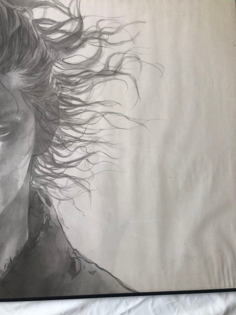 廃盤完売品・2008年製バガボンドVagabond•井上雄彦氏＊特大原画複製額付