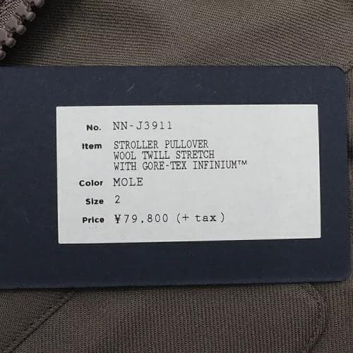 B0429S 新品 21AW nonnative ゴアテックス ジャケット：2