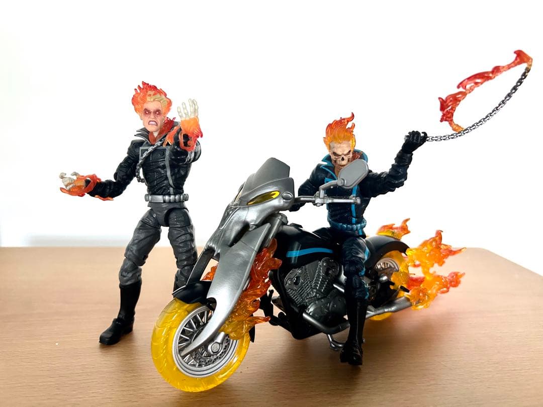 マーベルレジェンド ゴーストライダー フィギュア2体&バイク付/MARVEL