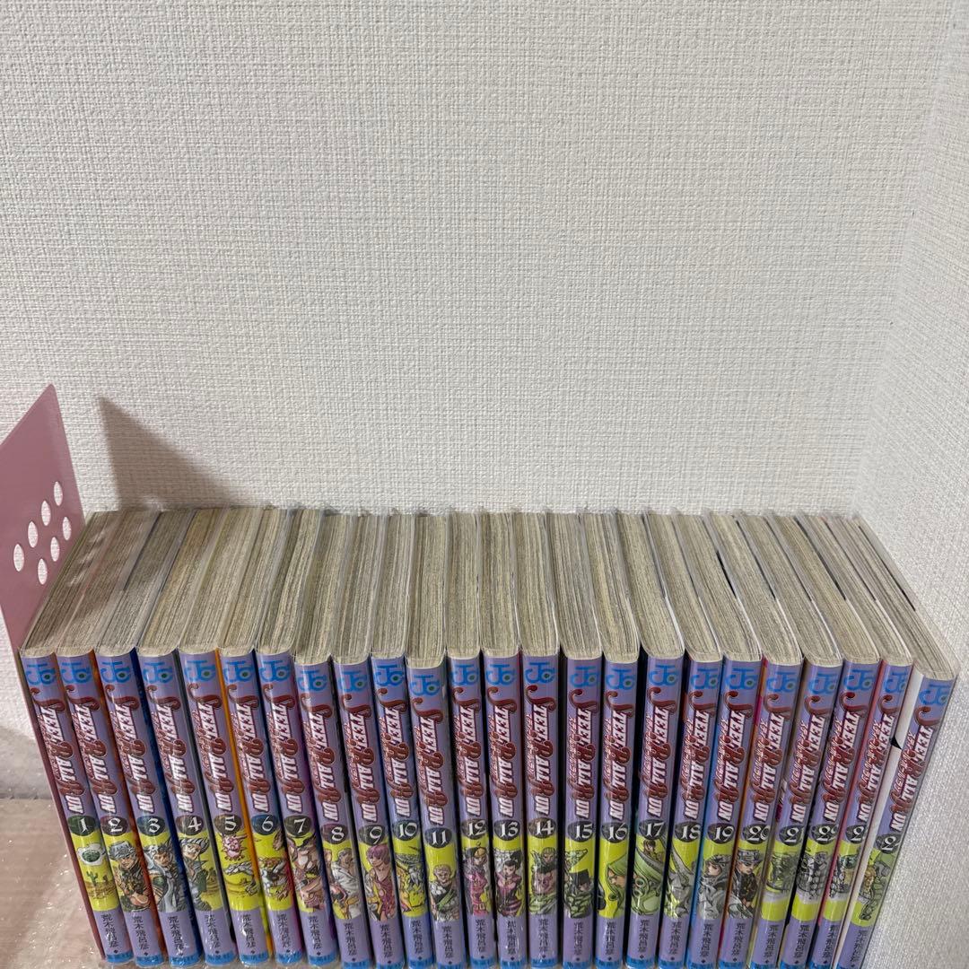 ジョジョの奇妙な冒険 7部 スティール・ボール・ラン 全巻セット