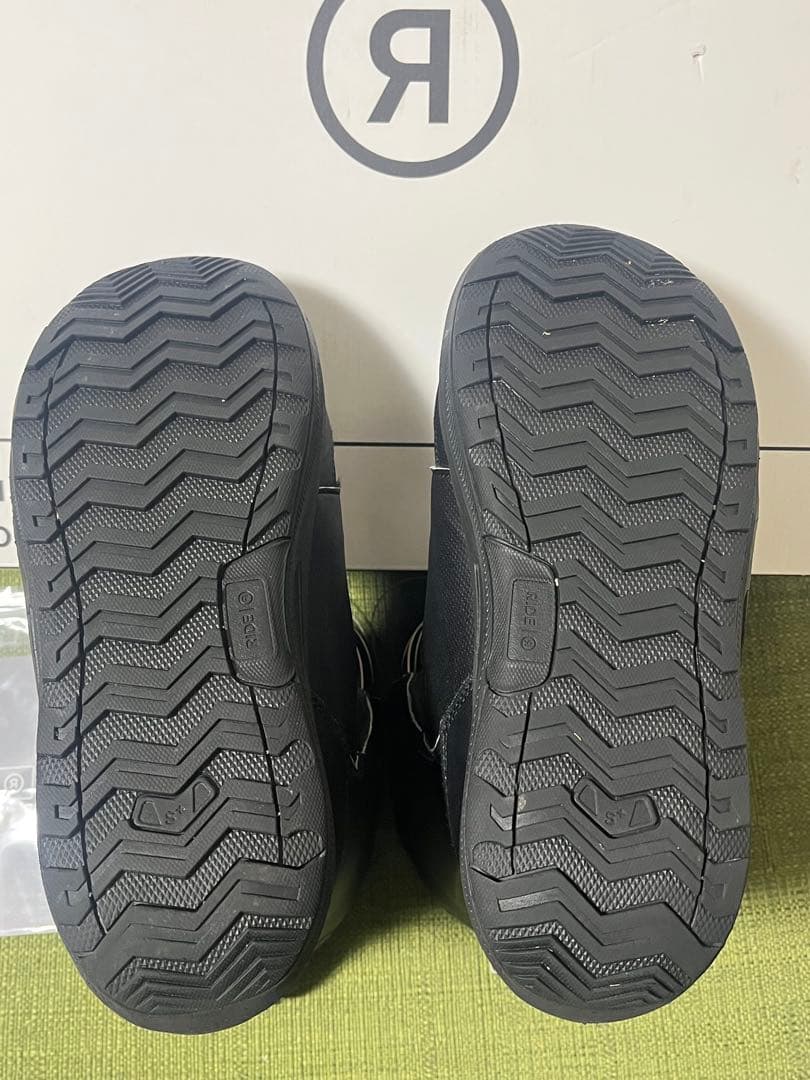 RIDE LASSO 26 スノーボードブーツ 黒 ワイヤー新品交換済 予備付き