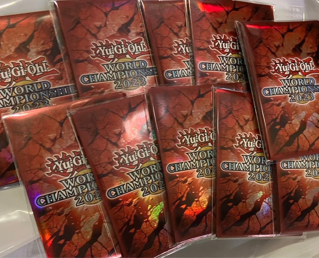 遊戯王 WCS2025 公式スリーブ(赤) 100枚 世界大会 遊戯王 WCS2025