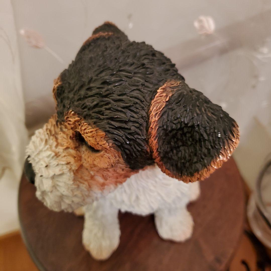 castagna カスターニャ社 ジャックラッセルテリア 陶器製 犬 置物