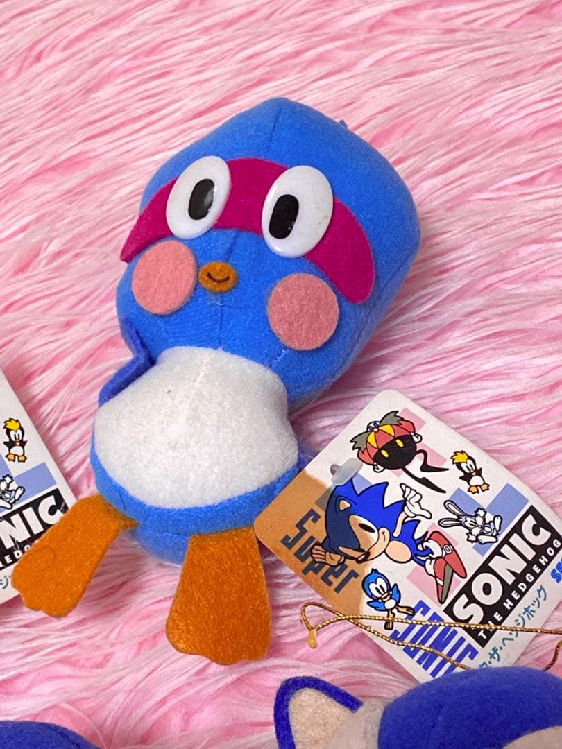 セール！セガ・ソニック・ザ・ヘッジホッグ ♡当時のぬいぐるみセット