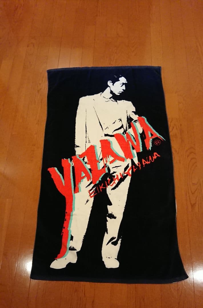 矢沢永吉 1988年 立ち姿 フデロゴ シルエット 大人気 SBT 旧サイズ