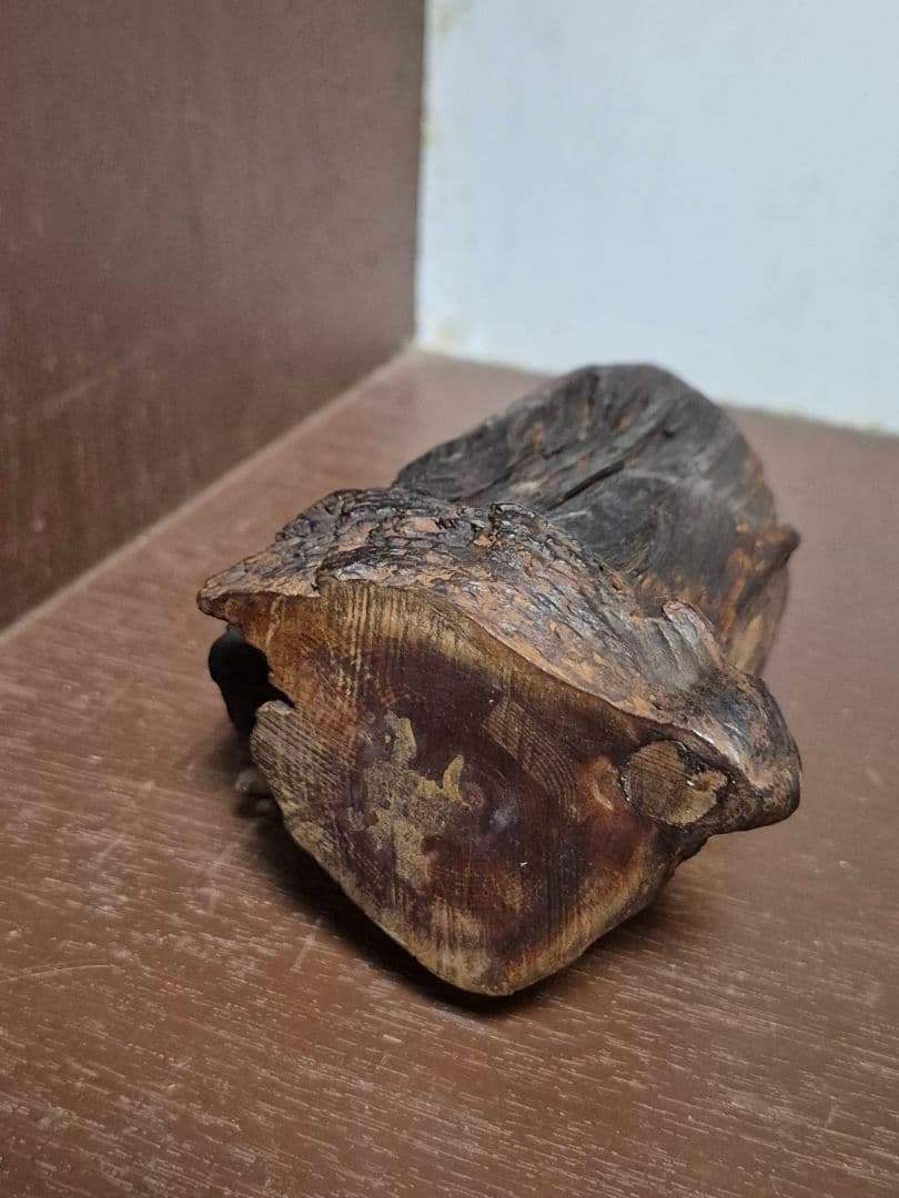 達磨大師像 達磨像 木彫り 木像 工芸品 置物 一点物 骨董 木喰