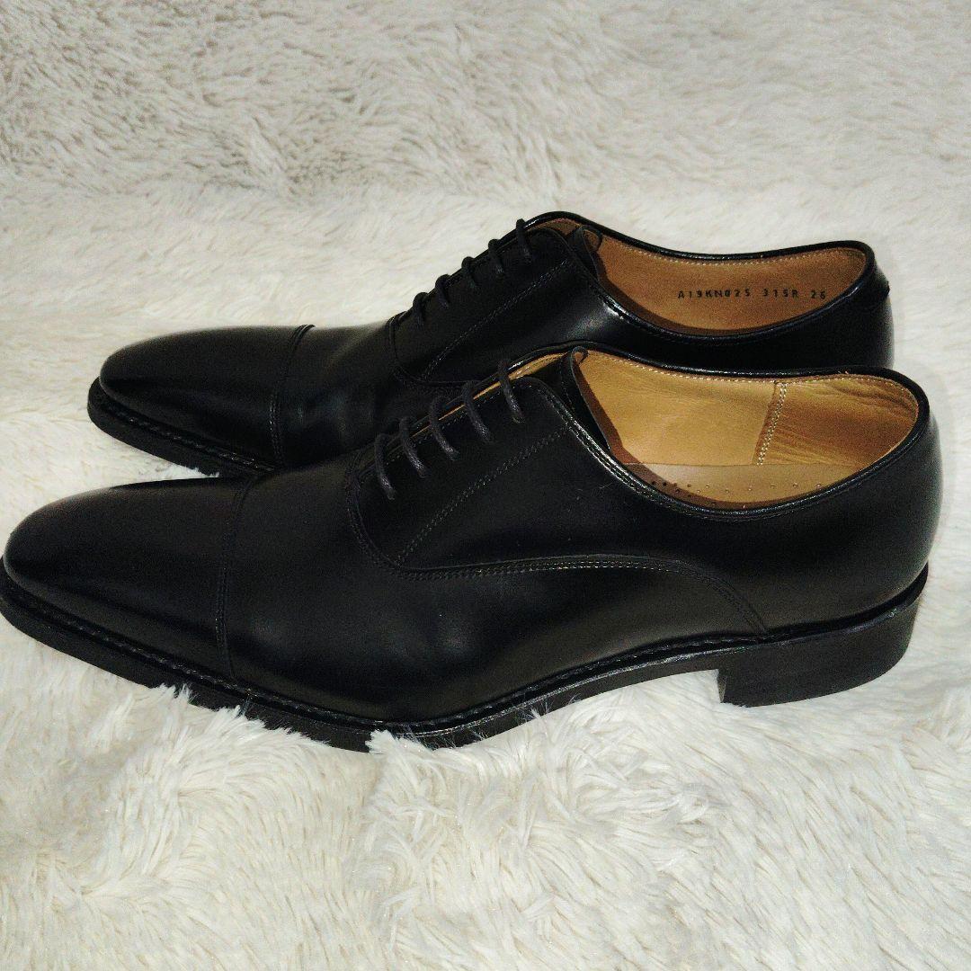 【美品】REGALリーガル　315R　冠婚葬祭　ストレートチップ　黒　26