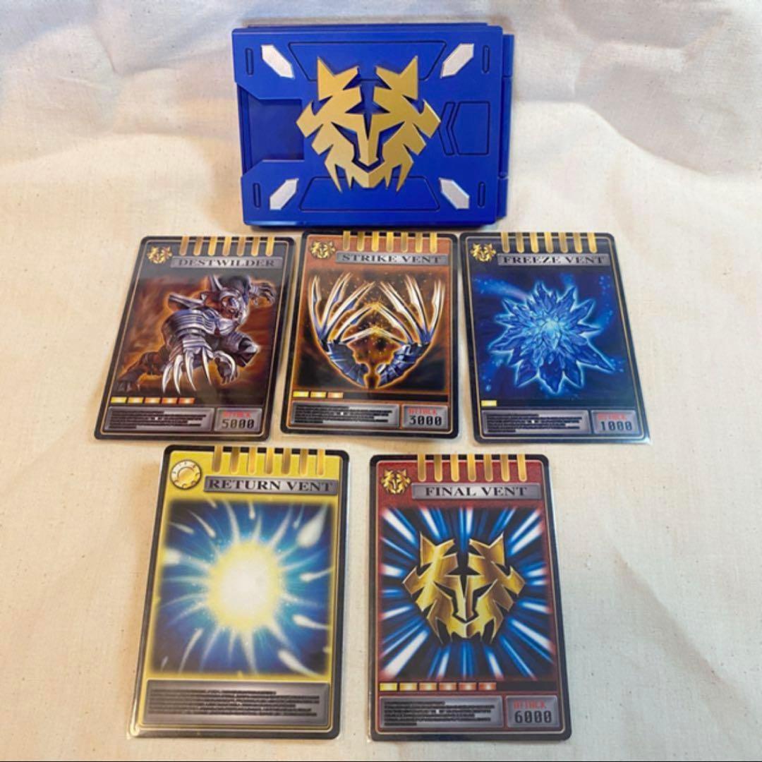 仮面ライダータイガ★アトラク1/1コスプレ★カードデッキVバックルCSMプロップ