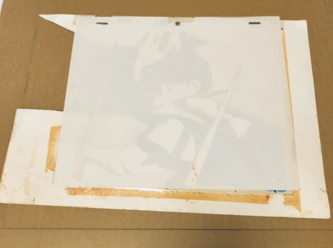 セル画 背景付き 魔神英雄伝ワタル 戦部ワタル 虎王 海火子